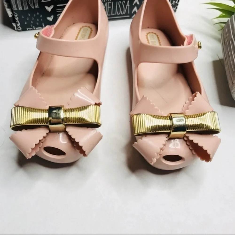 MINI Melissa Ultragirl IV Light Pink Mary Jane